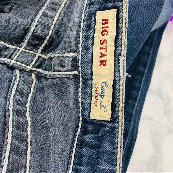 Big Star Casey K Low Rise Fit Bootcut Jeans - Picture 6 of 6